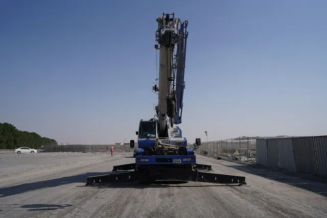 Used 2012 Tadano GR250N-2 Mobile Crane 42 ton Rough Terrain All Terrain Crane Heavy Lifting Solution