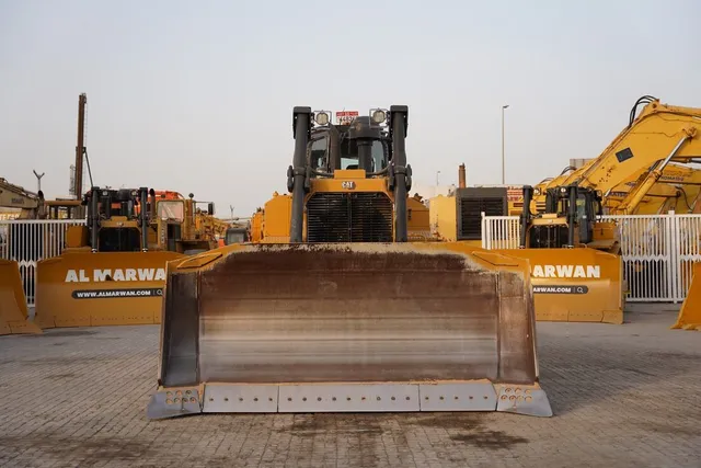 Caterpillar D8T Crawler Bulldozer 2021 front view