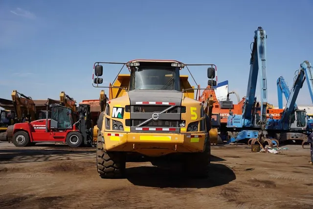 Used 2015 Volvo A40F Articulated Hauler Truck Dump Truck