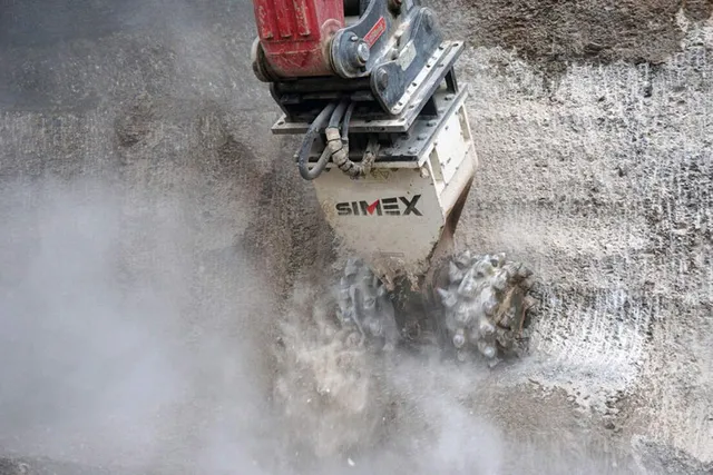 New Simex TF 2100 Double Drum Cutter Head