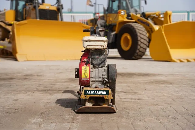 2003 Sakai PF65 Plate Compactor front view - Al Marwan Machinery