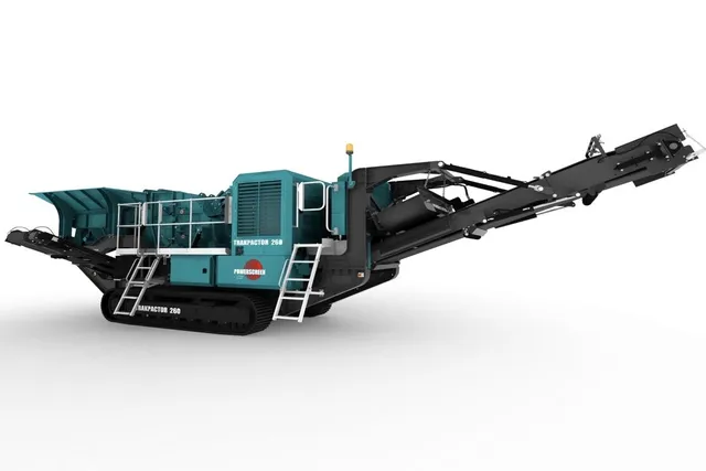 New Powerscreen Trakpactor 260 Impact Crusher, Front Right View
