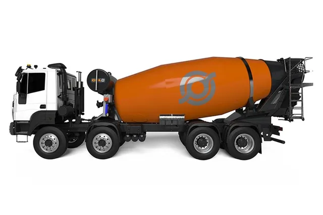 Cifa HD-Series concrete mixer truck white background