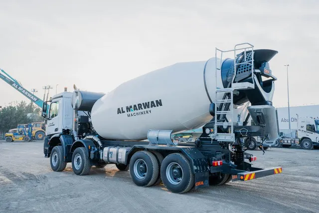 Cifa HD Series Concrete Mixer Rear Left View