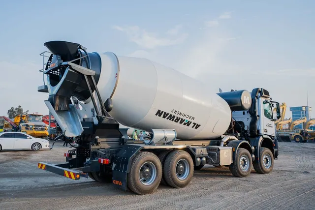 Cifa HD Series Concrete Mixer Rear Right View