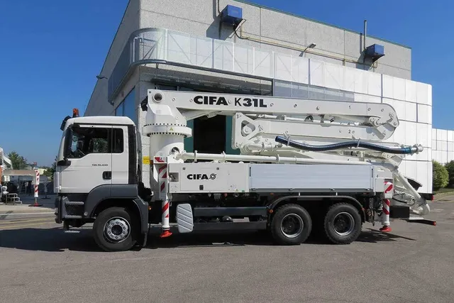 Cifa K31L Concrete Pump Truck left view