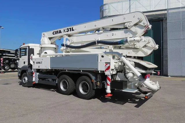 Cifa K31L Concrete Pump Truck rear left view