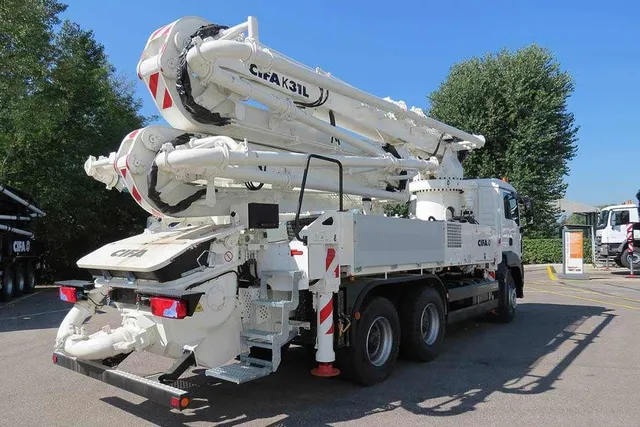 Cifa K31L Concrete Pump Truck rear right view