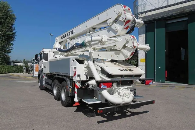 Cifa K31L Concrete Pump Truck rear view