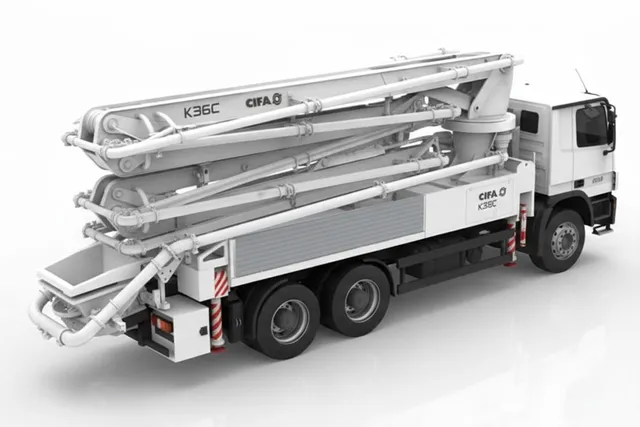 Cifa K36C Concrete Pump Truck Side View