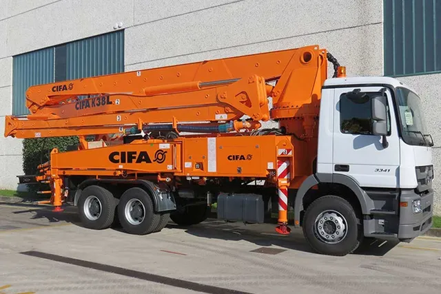 Cifa K38L Concrete Pump Truck side view