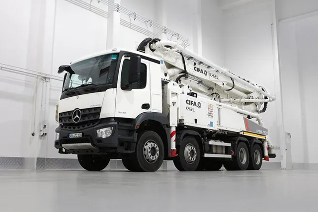 Cifa K42L Concrete Pump Truck Front left view