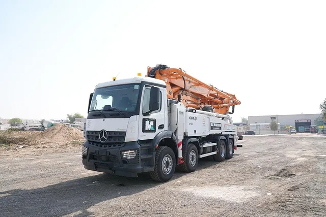 Cifa K42L Concrete Pump Truck Front Left View