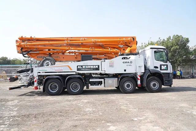 Cifa K42L Concrete Pump Truck Right View