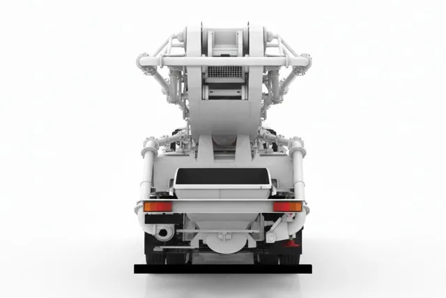 Cifa K43C Concrete Pump Truck Rear View