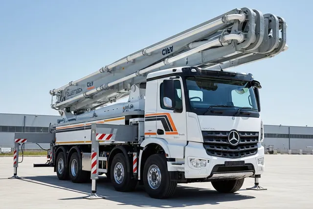 شاحنة ضخ الخرسانة سيفا K50C موديل 2026