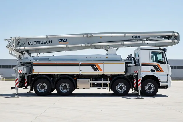 Cifa K50C Concrete Pump Truck RIght Side View
