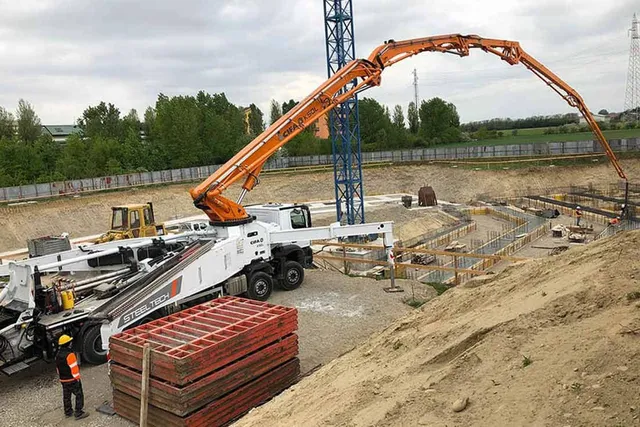 Cifa K50L Concrete Pumping application