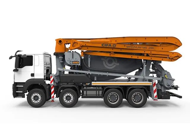 Cifa MK28L truck mixer pump Left side Image