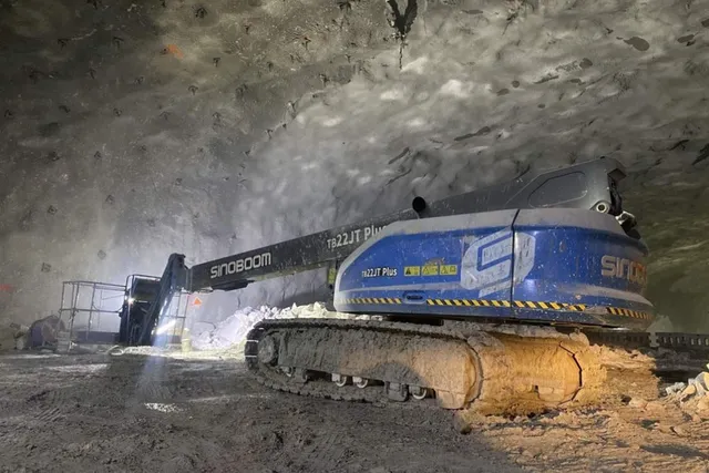 Crawler Telescopic Boom Lift TB22JT Project