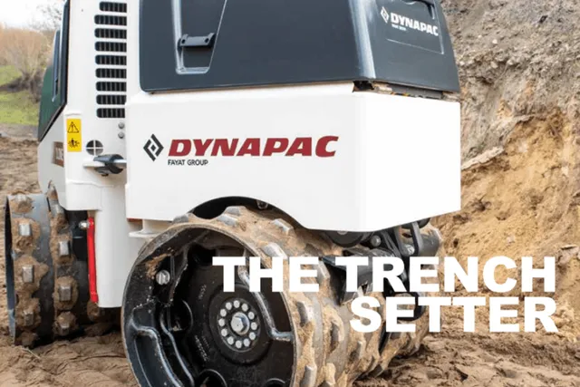 New Dynapac D.ONE Trench Roller | Al Marwan