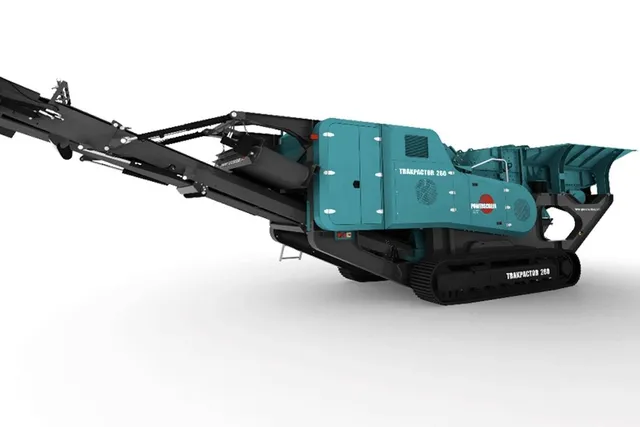 New Powerscreen Trakpactor 260 Impact Crusher, Front Left View