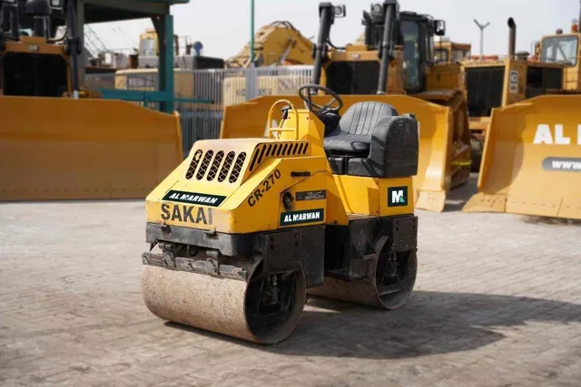Double Drum Rollers for Rent - Al Marwan