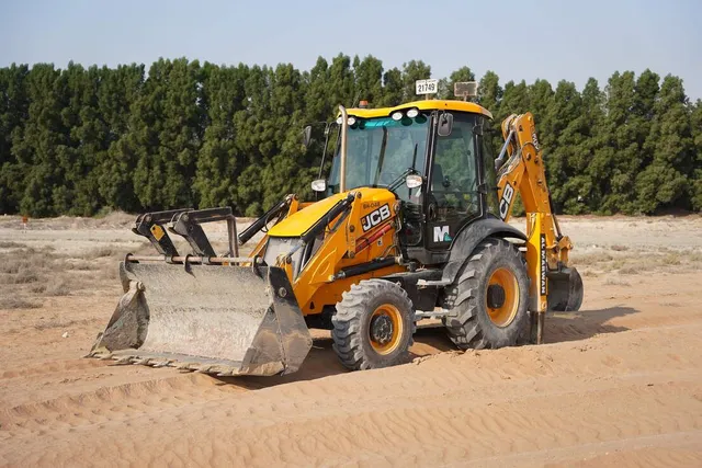 Backhoe loaders for rent JCB & Caterpillar| Al Marwan
