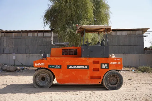Buy this 2012 Hamm GRW18 Pneumatic Tire Roller|Al Marwan