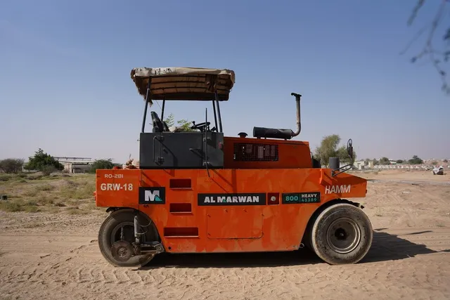 Buy this 2012 Hamm GRW18 Pneumatic Tire Roller|Al Marwan