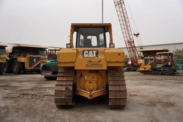 Caterpillar D6R Bulldozer rear view- Al Marwan Machinery