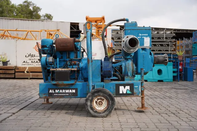 Used Dewatering Pump Sykes WP 150/60 | Al Marwan