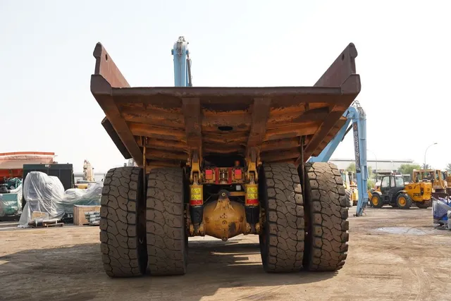 2018 Cat 773E Rigid Dump Truck- Rear view-Al Marwan