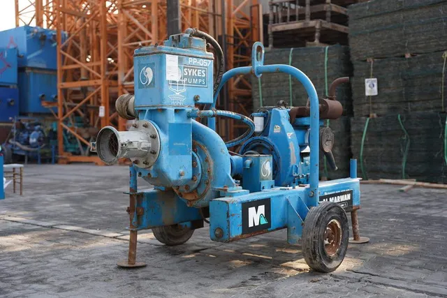 Used Sykes WP 150/60 Dewatering Pumpset | Al Marwan