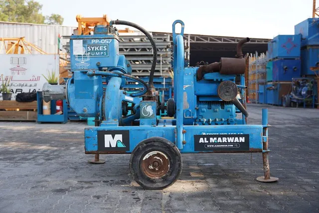 Used Sykes WP 150/60 Dewatering Pumpset | Al Marwan