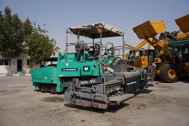 Used Vögele 06AB Super 1804 Asphalt Paver 2002 | Al Marwan