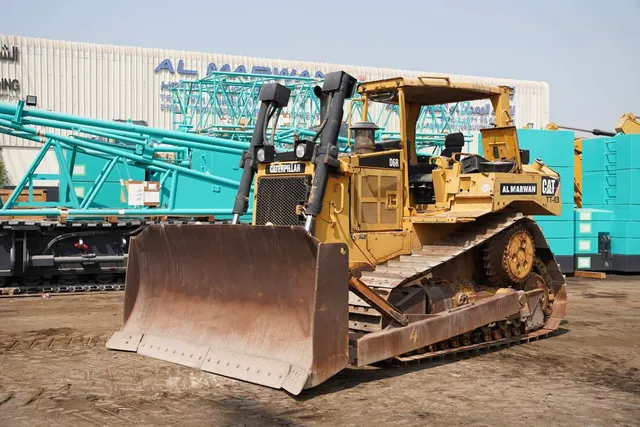 2011 D6R Caterpillar Bulldozer-front left view-Al Marwan Machinery