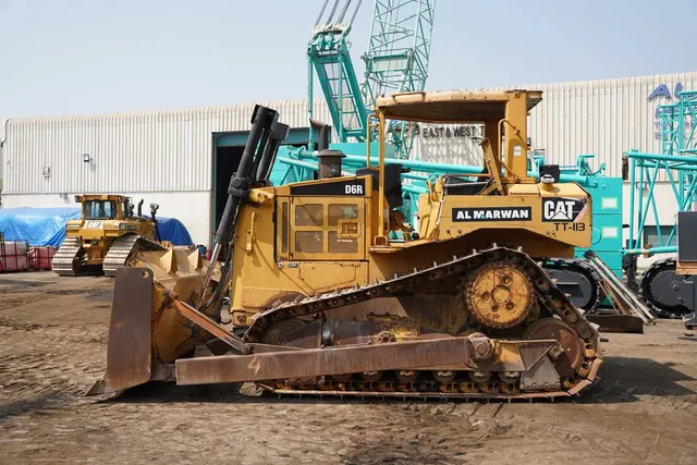 2011 D6R Caterpillar Bulldozer-left side view-Al Marwan Machinery