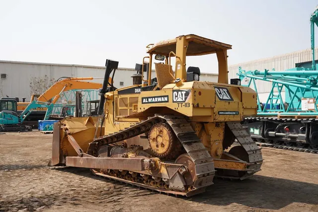 2011 D6R Caterpillar Bulldozer-rear left view-Al Marwan Machinery