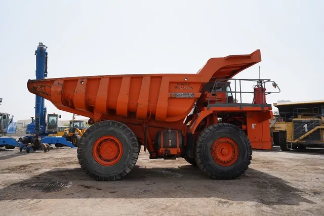 2011 Hitachi EH1100-3 Rigid Dump Truck right side view - Al Marwan Heavy Machinery