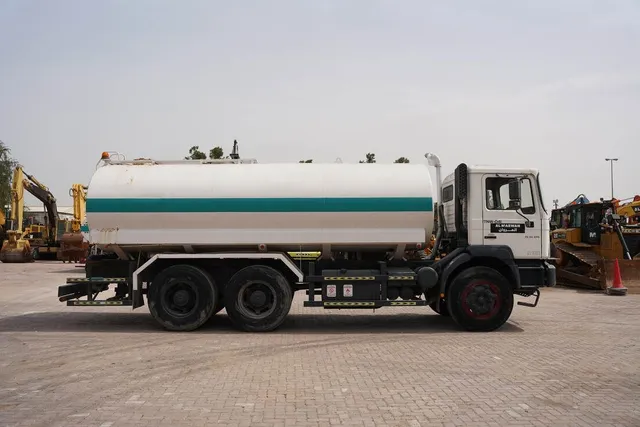 Used MAN 33.373DFC Water Truck-Efficient Water Distribution-Right-Side-View