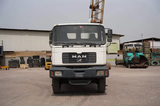 Used MAN 33.373DFC Water Truck-Efficient Water Distribution-Front-View