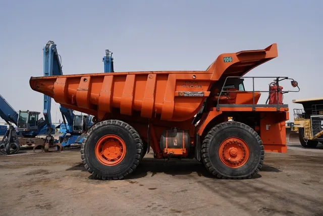 2011 Hitachi EH1100-3 Rigid Dump Truck right side view - Al Marwan Heavy Machinery