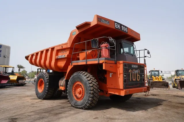 2011 Hitachi EH1100-3 Rigid Dump Truck front right view - Al Marwan Heavy Machinery