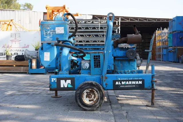 Sykes Used Dewatering Pump WP 150/60 | Al Marwan