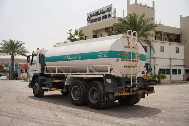 2005 Volvo FM12 6x4 Water Truck-Reliable Water Distribution-Rear-Left-Image