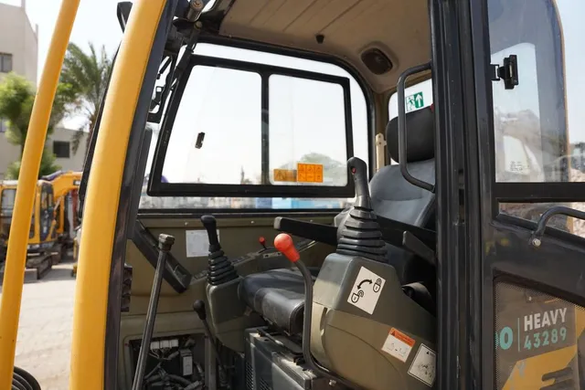 2017 Yuchai YC35-8 Mini Excavator- Cabin view- Al Marwan