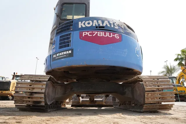 2001 Komatsu PC78UU-6 Mini Excavator EX-0326 | Al Marwan