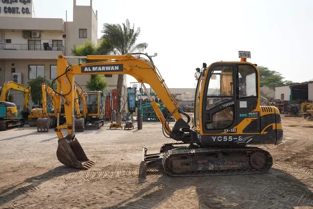 2017 Yuchai YC55-8 Mini Excavator EX-0381 | Al Marwan