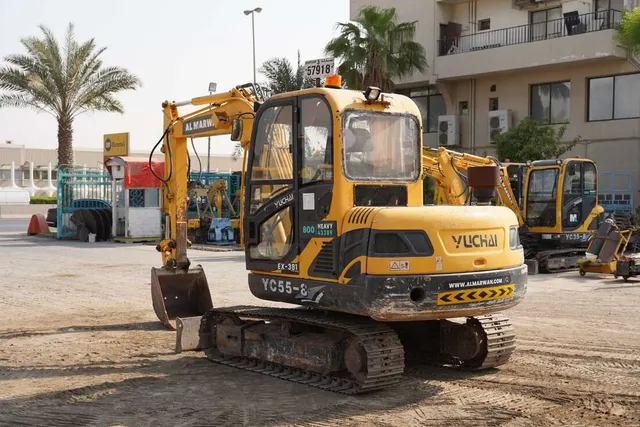 2017 Yuchai YC55-8 Mini Excavator EX-0381 | Al Marwan
